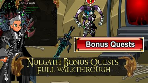 Aqw Nulgath Scavenger Hunt Bonus Quests Full Walkthrough Youtube
