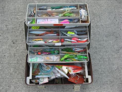 Saltwater Fishing Tackle Box With Contents Salmon Cod Saanich Victoria
