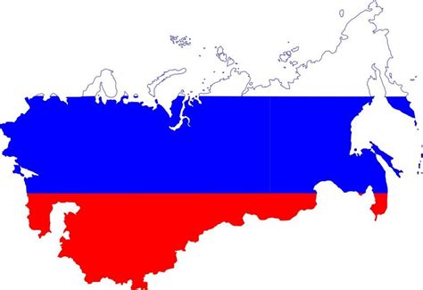 Russia Flag Map Russia Map Flag Eastern Europe Europe
