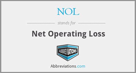 What Does Nol Stand For
