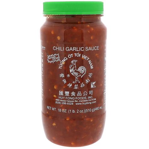 Huy Fong Foods Inc Chili Garlic Sauce 1source