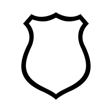 12 Cop Badge Icon Images - Police Badge Outline, Police Badge Icon and
