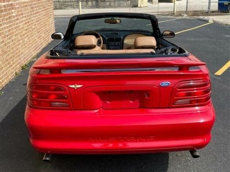 Not my sled but had some fun! Prodaje se "novi" Ford Mustang Indy 500 Pace Car iz 1994 ...
