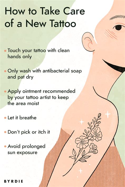 Tattoo Aftercare Tips How To Care For A New Tattoo Get A Tattoo Back
