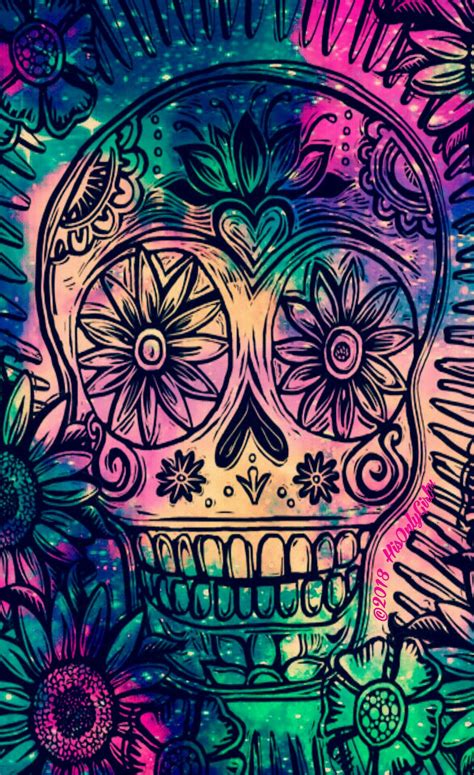 The Best Free Sugar Skull Wallpapers For Android Ideas Omarquardt