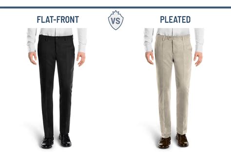 Differences Between Flat Front Pants And Pleated Pants