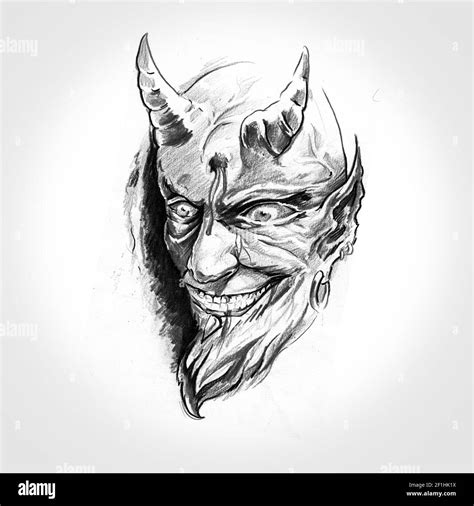 Devil Drawing Hi Res Stock Photography And Images Alamy