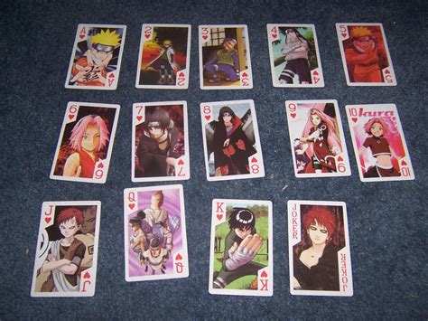 Naruto Playing Cards By Dark Anmut On Deviantart