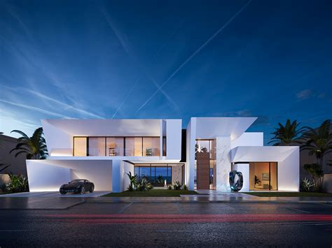 Villa In Abu Dhabi On Behance