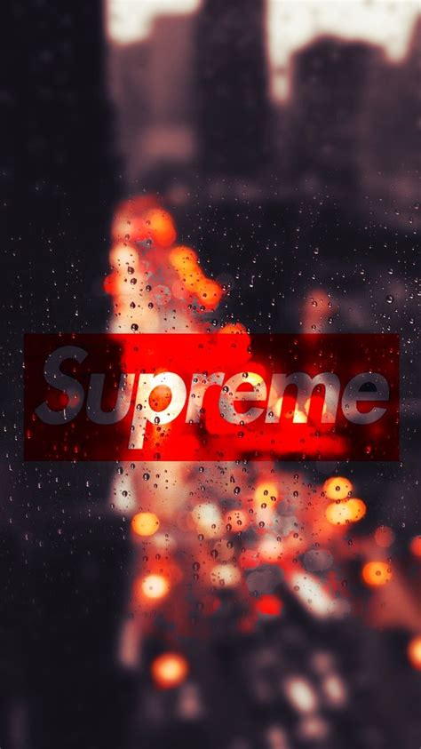 Supreme Logo Supreme Wallpaper Supreme Iphone Wallpaper Hypebeast