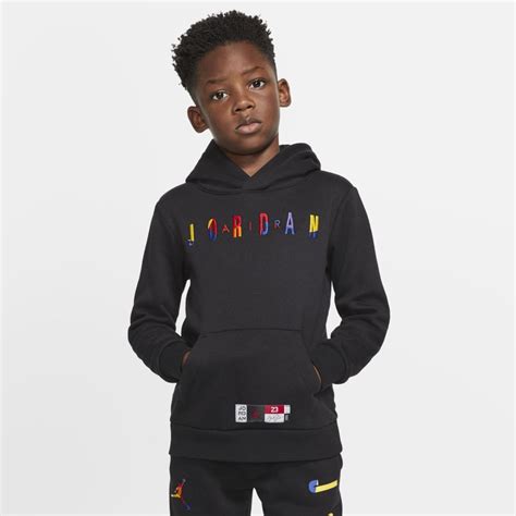 Jordan Air Little Kids Fleece Pullover Hoodie Jordan Cloth In 2021