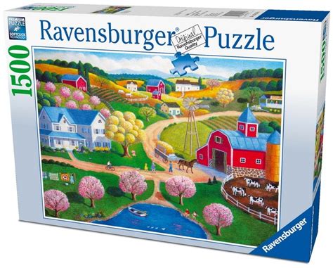 At jigsaw puzzles direct we've delivered over a million jigsaw puzzles, you can trust us with your important order. Ravensburger 1500 Piece Jigsaw Puzzle - Farm Country | Toy ...
