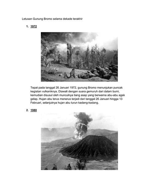 Artikel Gunung Bromo Dan Kaldera Tengger