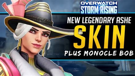 Overwatch New Legendary Ashe And Bob Skin Storm Rising 2019 Archives