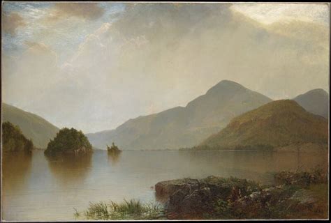 John Frederick Kensett Lake George 1869 Artsy