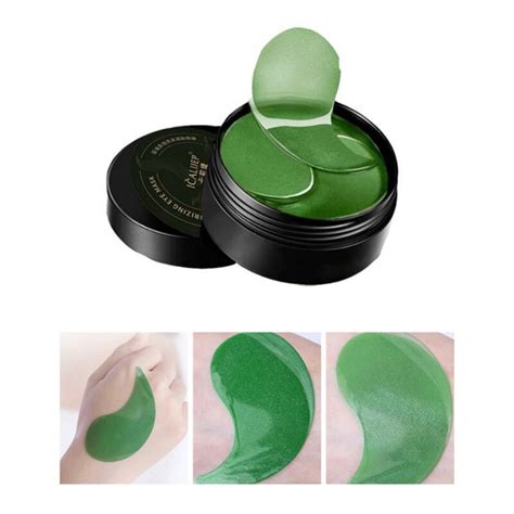 PCS Green Seaweed Eye Mask Moisturizing Firming Skin Remove Dark Circles Anti Puffiness Gel