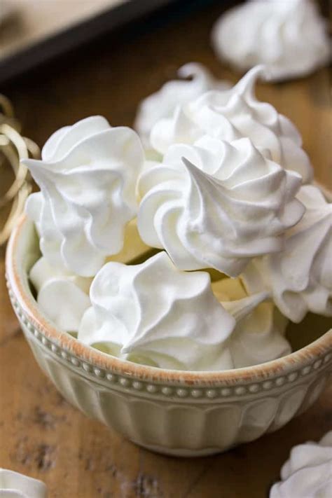 Meringue Cookies A Simple Recipe With Step By Step Instructions For No