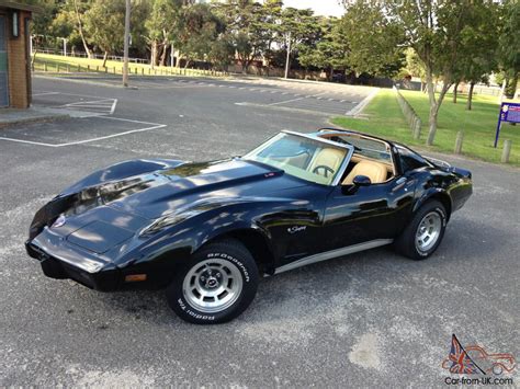 1976 Corvette Stingray Restore Repair Detail Black Friday C3