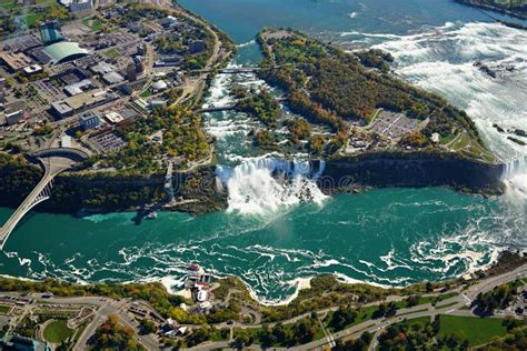 Niagara Falls Aerial View Stock Photo Image Of Beautiful 96527380