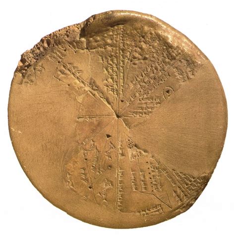 Assyrian Star Planisphere Found In The Library Of The Assyrian King