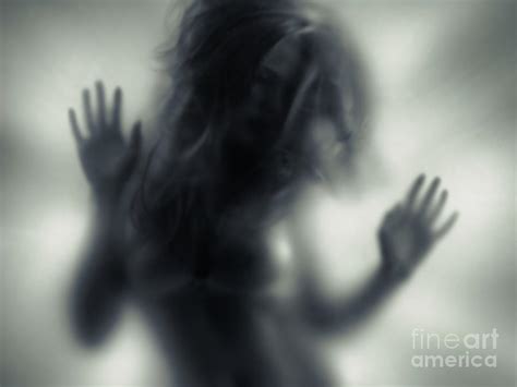 woman blurred silhouette behind glass photograph by maxim images exquisite prints pixels merch