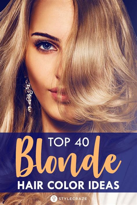 Top 40 Blonde Hair Color Ideas For Every Skin Tone Blonde Hair Color