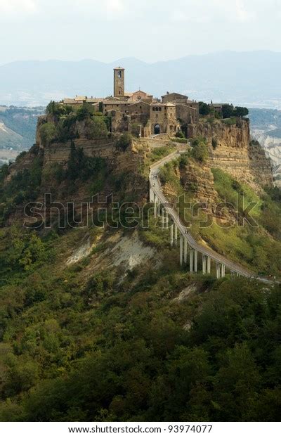 Civita Di Bagnoregio Town Province Viterbo Stock Photo 93974077