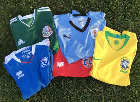 World Cup 2018 Jerseys How Do They Fit Soccer Cleats 101