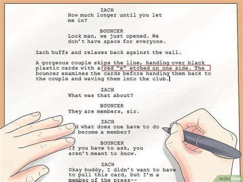 How To Write A Script With Pictures Writing A Movie Script Film