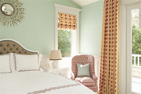 Seafoam Green Walls Contemporary Bedroom Thornton Designs