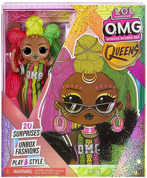 Buy Lol Surprise Omg Queens Sways Fashion Doll With 20 Surprises