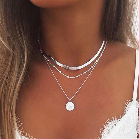 The Best Silver Necklaces To Buy In 2020 My New Pink Button