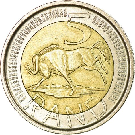 Five Rand 2005 Coin From South Africa Online Coin Club