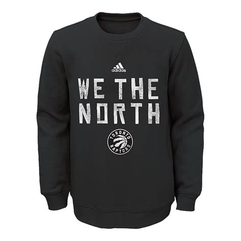 Toronto Raptors We The North Varsity Youth Fleece Crew Sweater Sport Chek