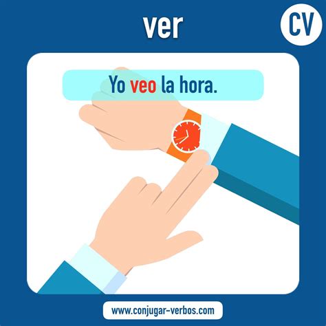 Imagen Del Verbo Ver Revisa Todas Las Conjugaciones Del Verbo Ver En