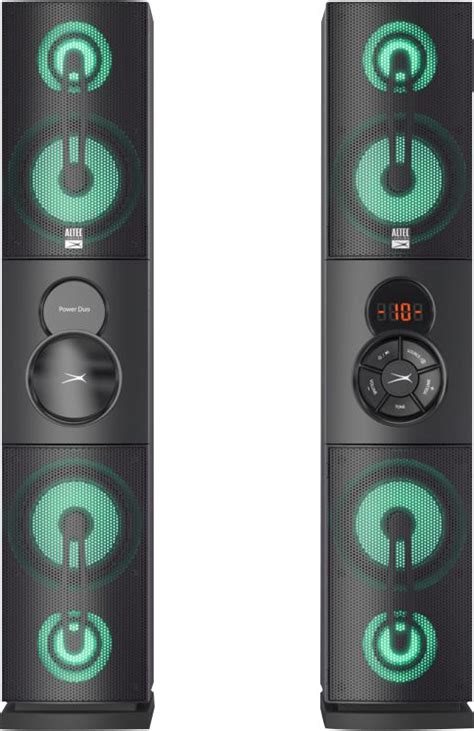 Lease To Own Altec Lansing Party Duo Tower Set Black