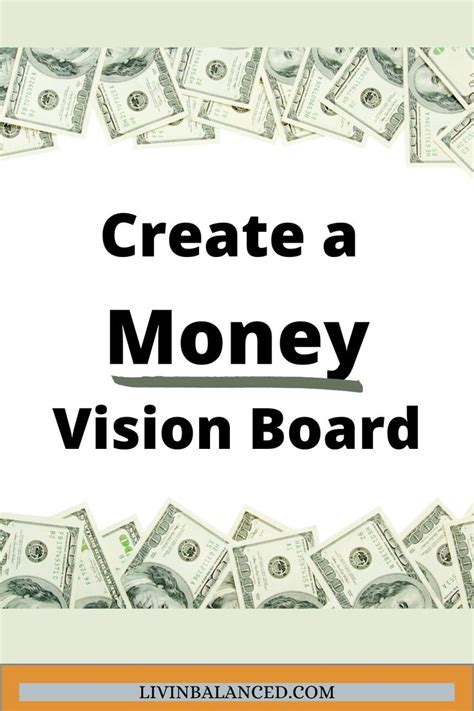 Money Vision Board Money Vision Board Personal Finance Organization