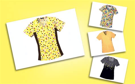 5 Sunny Yellow Scrubs Tops For Spring Scrubs The Leading Lifestyle