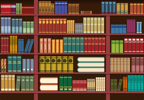 You can use our images for unlimited commercial purpose without asking permission. Bookshelf in library 691409 - Download Free Vectors ...