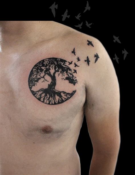 tree-of-life-silhouette-tattoo - Stygian Gallery