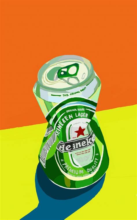 Heineken2013 Digital Painting Heineken Art Pop Art Design Beer