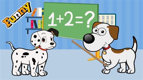 Funny Animals Cartoons Compilation 2017 Dogs Math