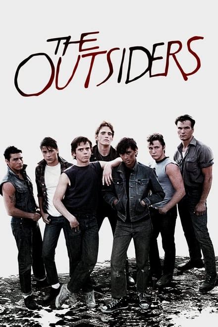 The Outsiders 1983 Posters — The Movie Database Tmdb