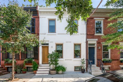 Before And After A Resuscitated Row House In Philadelphia Seeks 825k