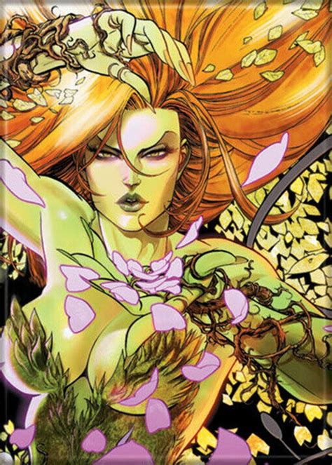 Dc Comics Gotham City Sirens Poison Ivy Comic Art