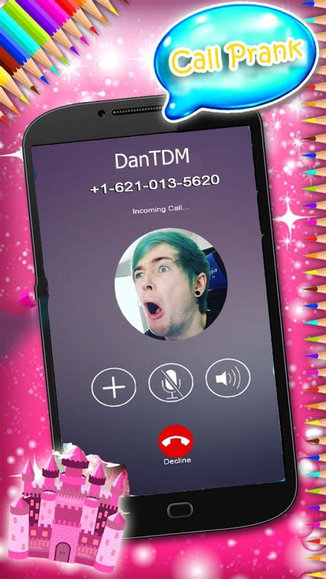 fake call from dantdm apk for android download