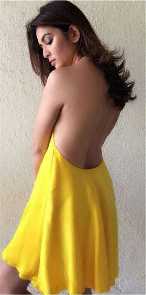 Kriti Karbandha Backless Dress Hottest Models Kriti Kharbanda