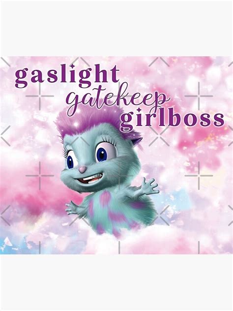 Gaslight Gatekeep Girlboss Bibble Throw Blanket For Sale By