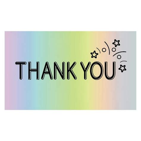 120pcs Decorative Thank You Cards Shopping Costumer Thank Cards Thank