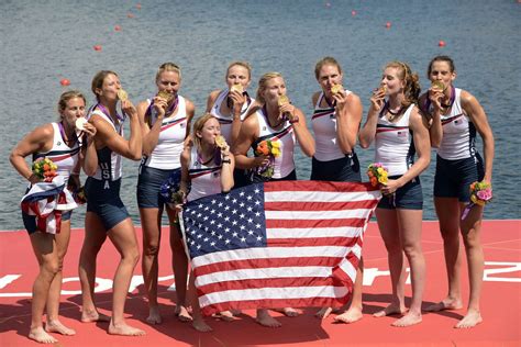 United States Wins Gold In Womens Eight Rowing